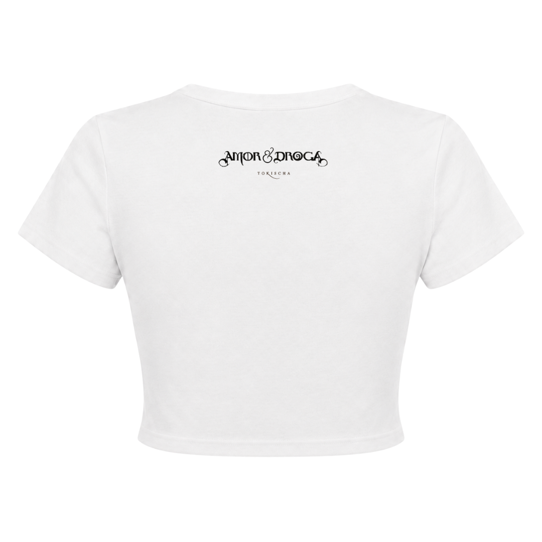 Amor y Droga Baby Tee