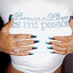 Perrear y Llorar Es Mi Pasión Baby Tee